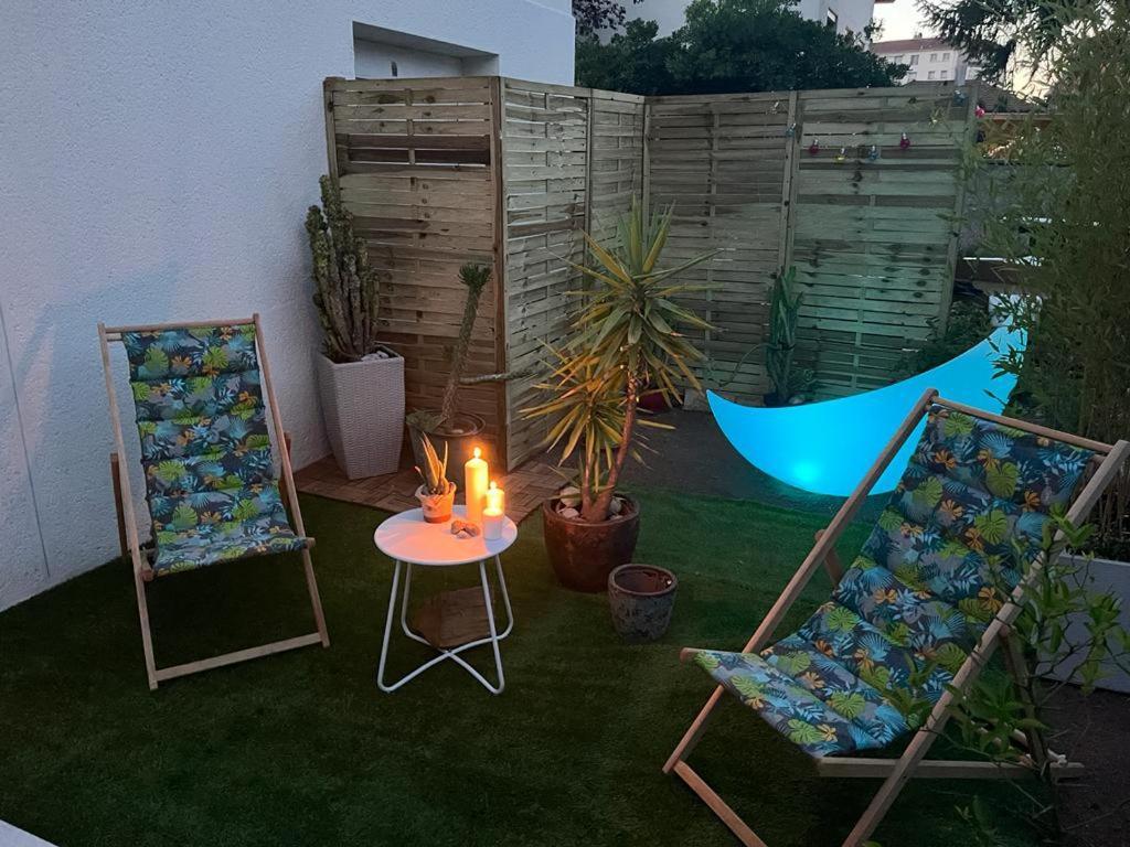 Superbe Appartement Avec Jacuzzi Avec Jardin Prive Lyon Exterior photo